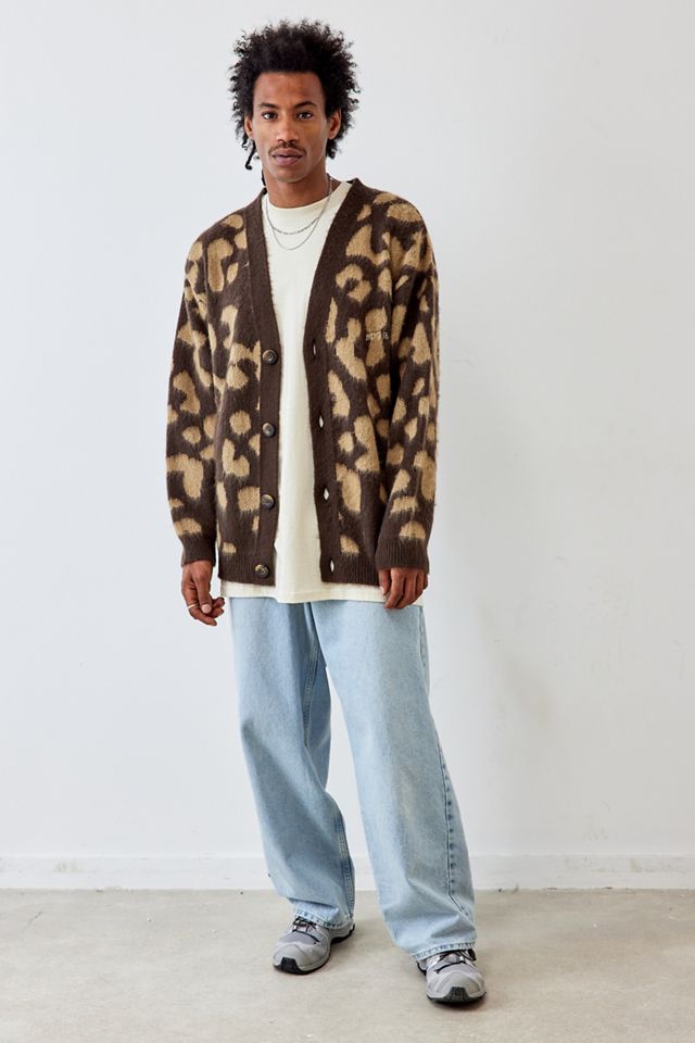 Cardigan en maille léopard BDG #3