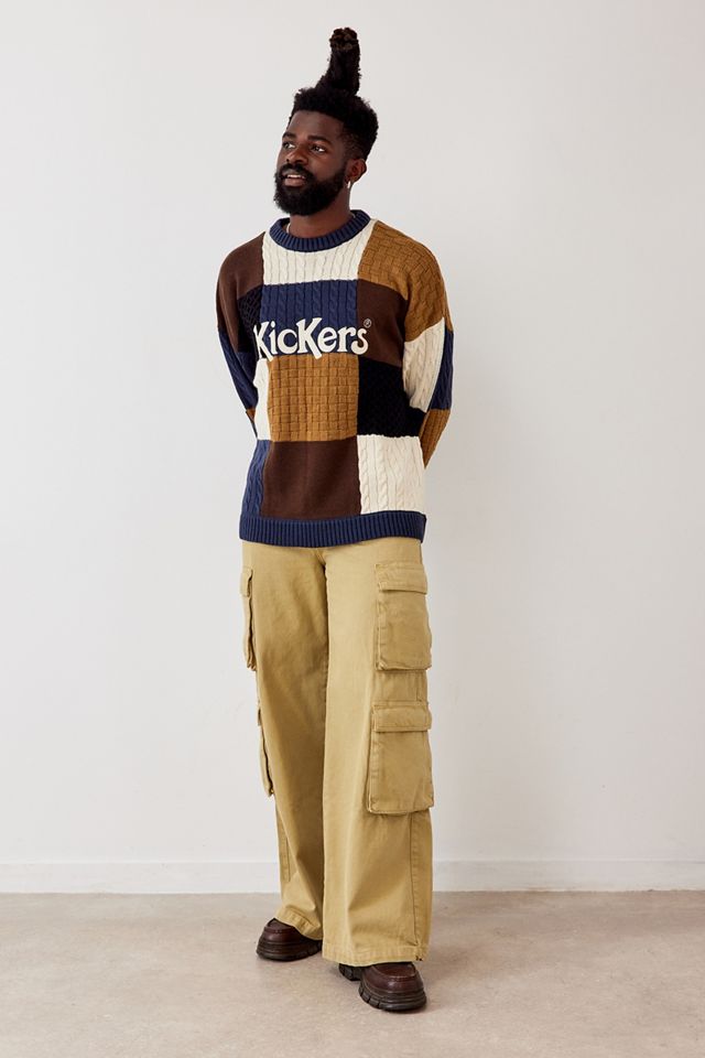 Kickers Maglia a maglia a maglia multi-pannello #2