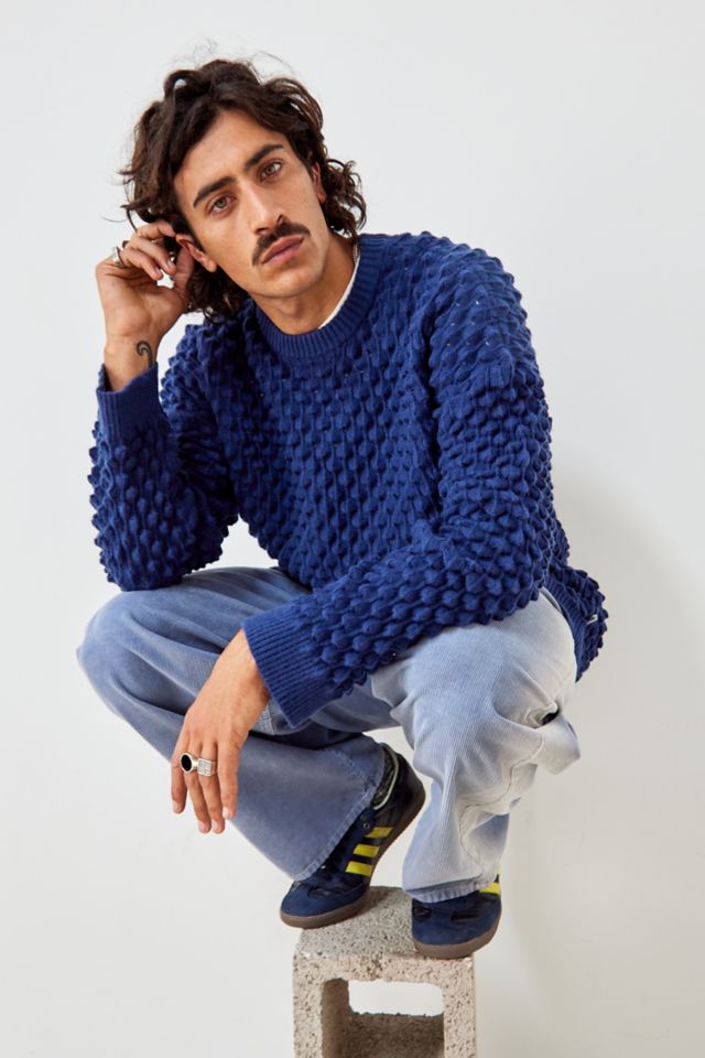 Popcorn knit outlet pullover