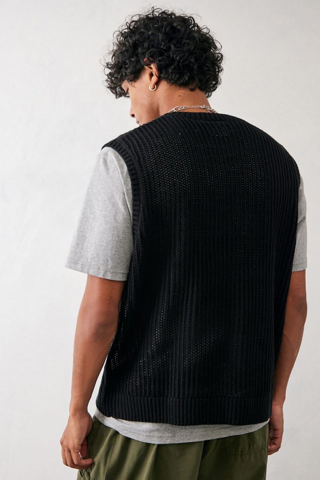The Ragged Priest - Haut sans manches en maille noir, exclusivité UO #3