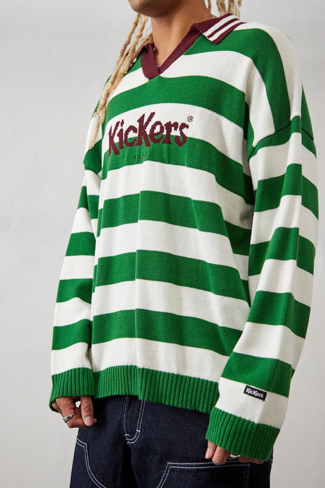 Kickers UO Exclusivo jersey de punto a rayas verdes #1