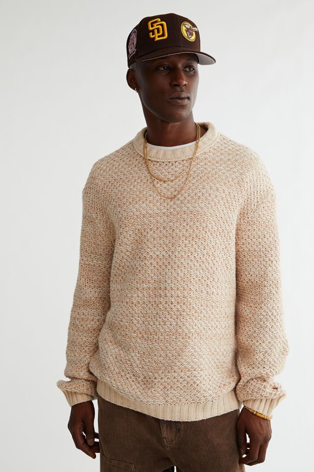 Waffle on sale knit jumper