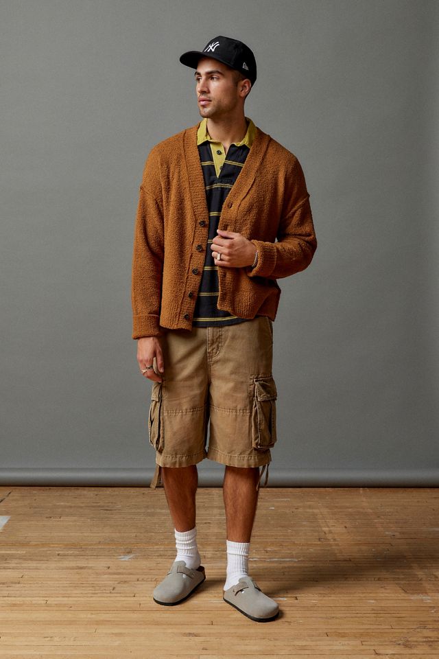 BDG Brown Waterloo Cardigan Urban Outfitters UK