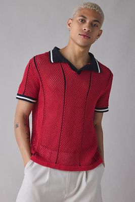 UO Mylo Short Sleeve Sweater Polo