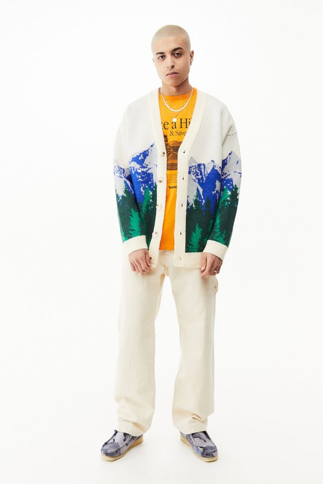 Jaded London Mountain Scene Oversized Cardigan #2