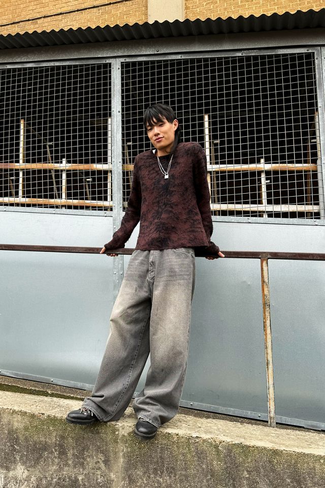 Jaded London Brown Tiger Brushed Knit Jumper #8