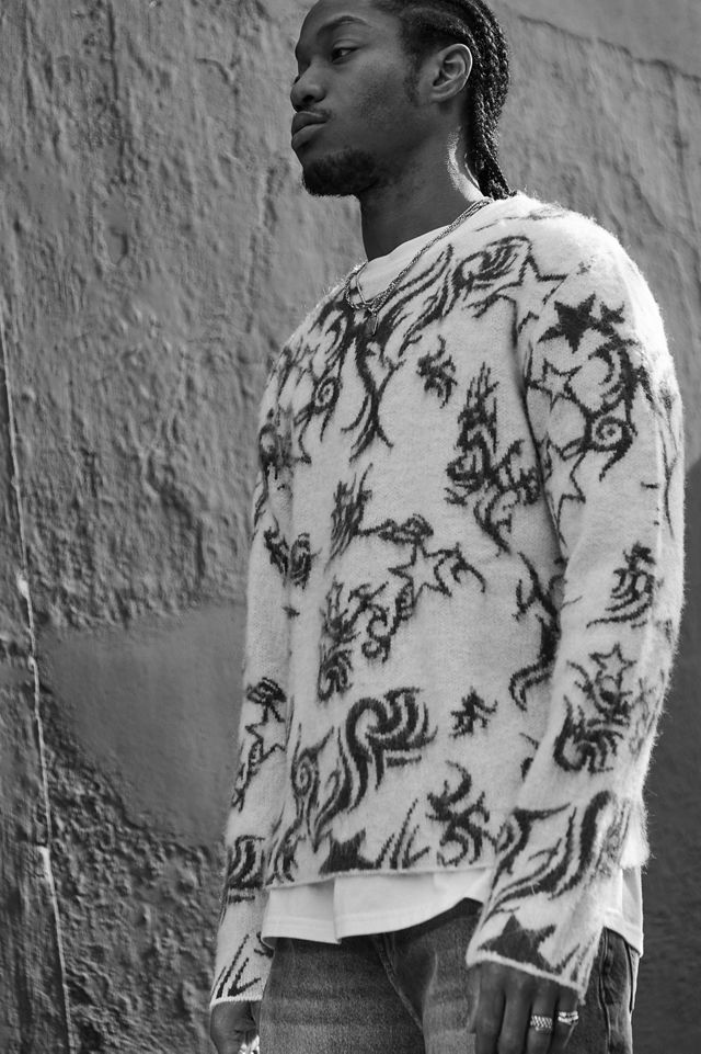 Jaded London Scribble Jumper | Urban Outfitters UK