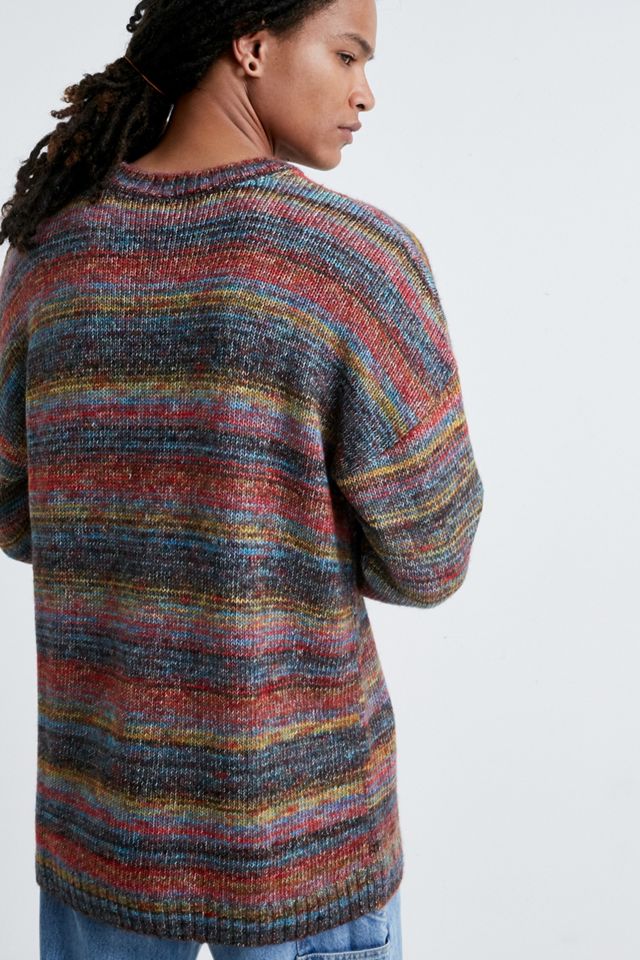 Urban Outfitters – Gestreifter Pullover mit dunklem Farbverlauf #3