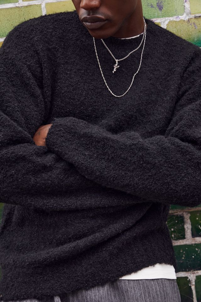 Maglione Bouclé Nero BDG #2