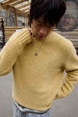 BDG Maglione Giallo 98 Tinta Unita