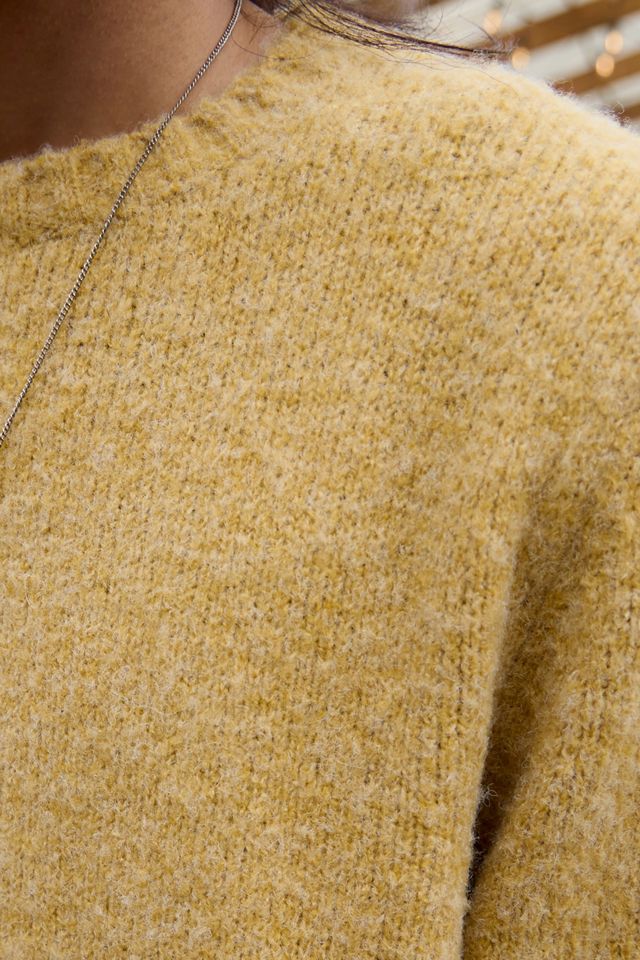 BDG Yellow 98 Plain Jumper #4
