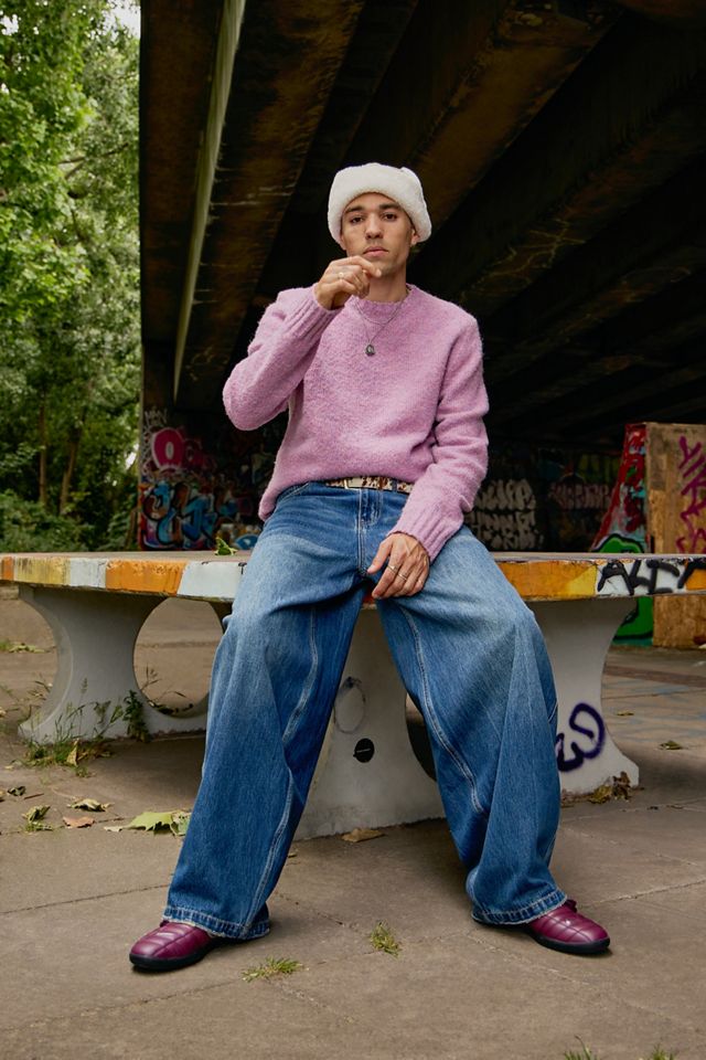 BDG Pink 98 Plain Jumper #4