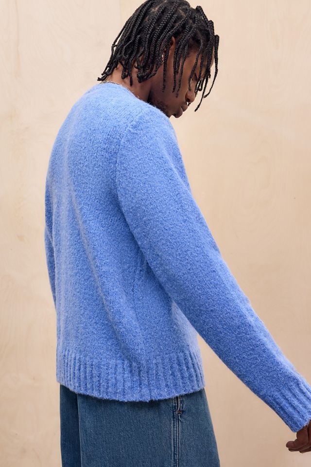 BDG Blue 98 Plain Jumper #4