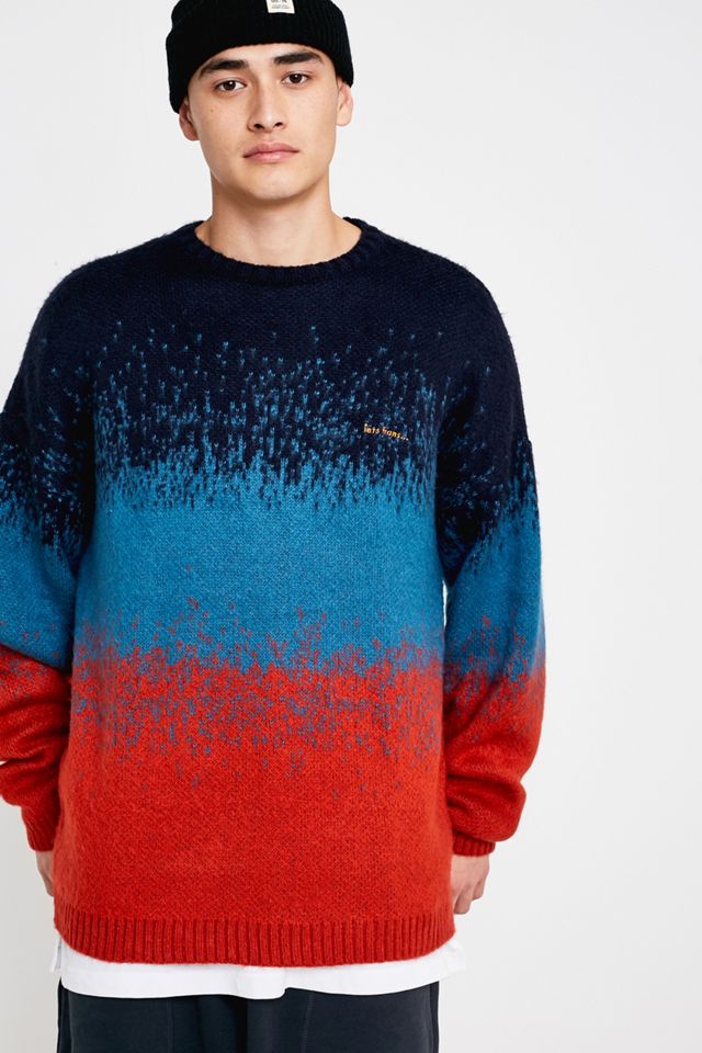 iets frans… - Pull dégradé bleu  #3