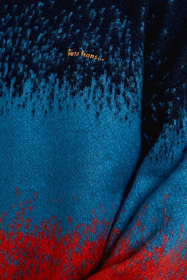 iets frans… - Pull dégradé bleu  #4