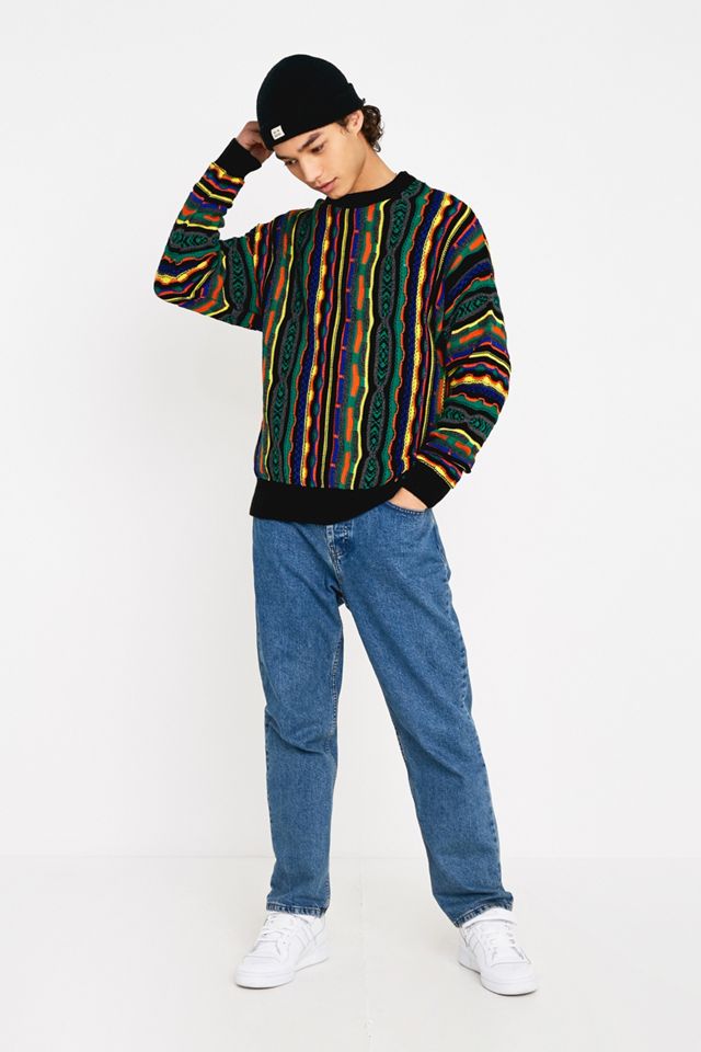 UO ‘90s Green Texture Knit Jumper #2