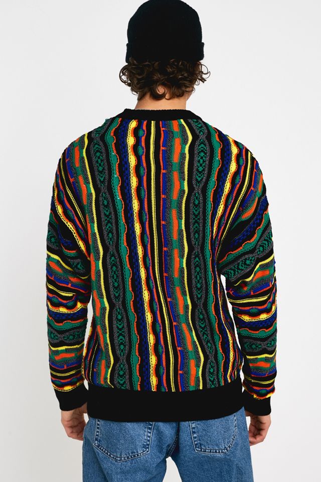 UO ‘90s Green Texture Knit Jumper #3