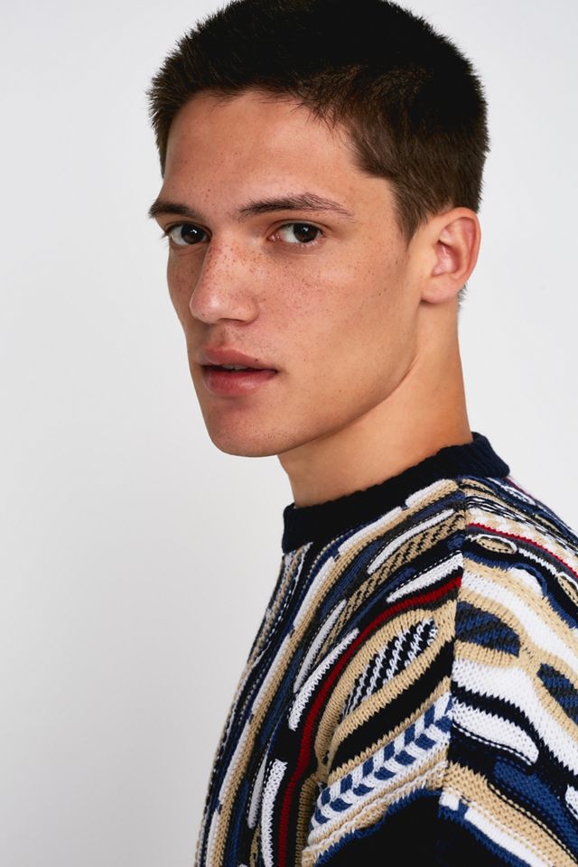 Urban Outfitters – 90er-Strickpullover im Streifendesign in Mehrfarbig #2