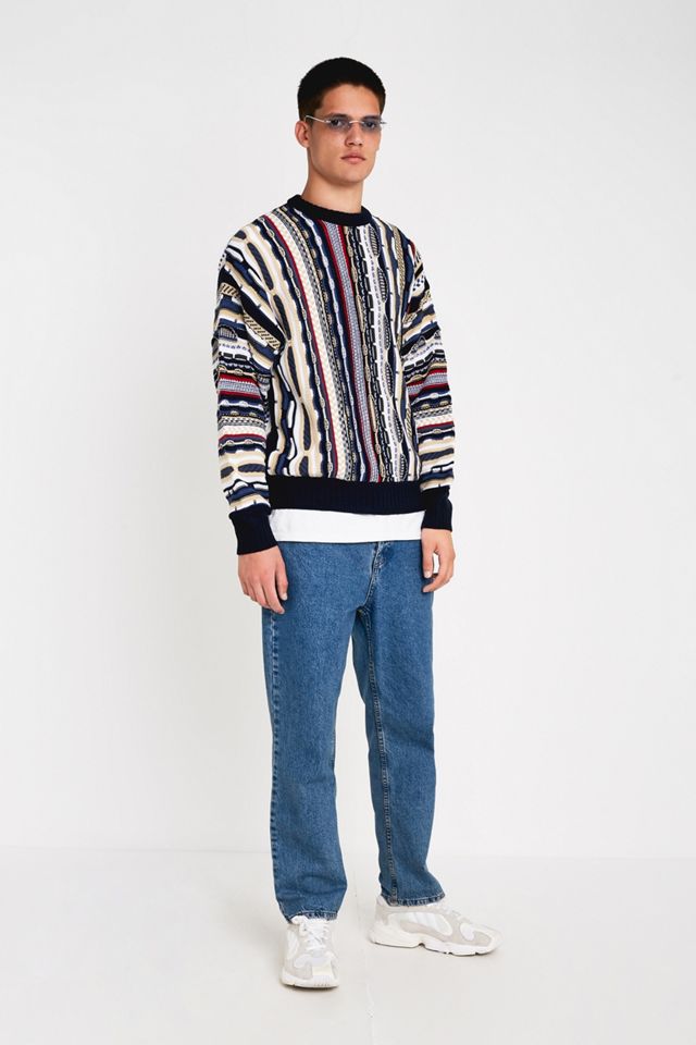 Urban Outfitters – 90er-Strickpullover im Streifendesign in Mehrfarbig #3