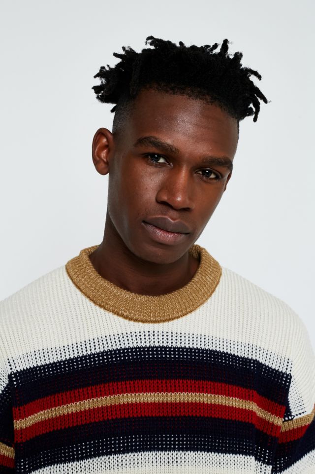 UO Striped Texture Knit Jumper