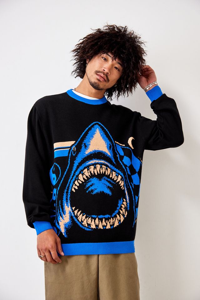 Santa Cruz Shark Knit Jumper | Urban Outfitters UK