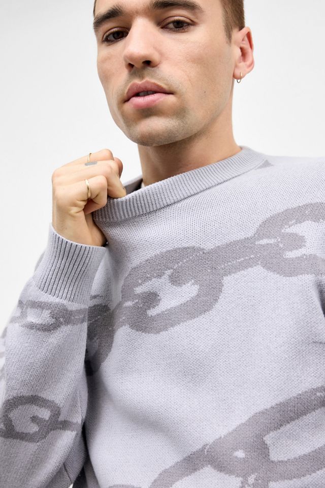 Urban Renewal Vintage Branded Cable Knit Jumper