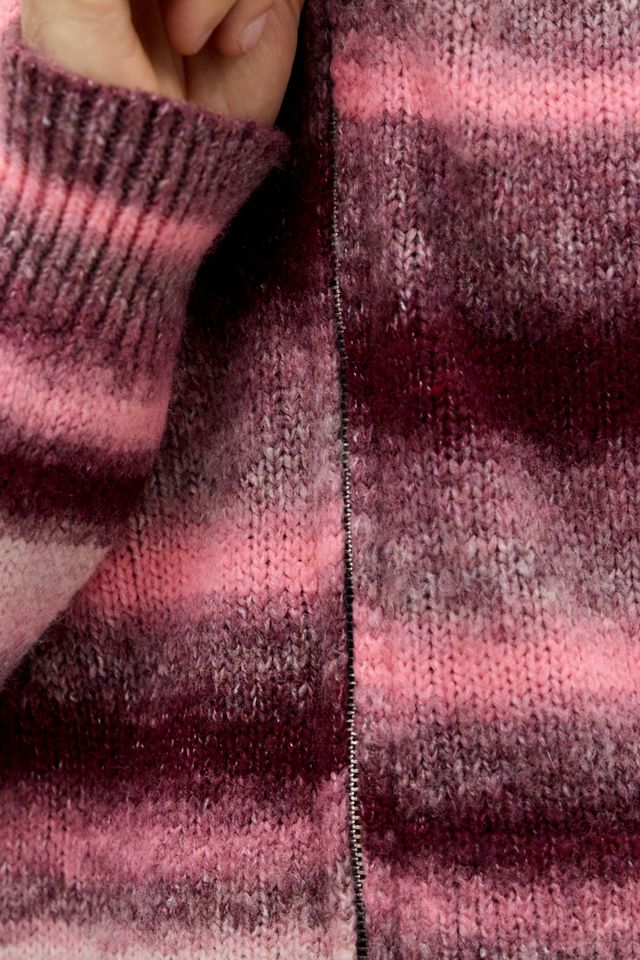 Sweat à capuche en maille dégradé rose Ayker Icon #4