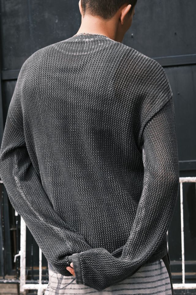 Archivis Archive Long Sleeve Waffle Graphic Tee #3