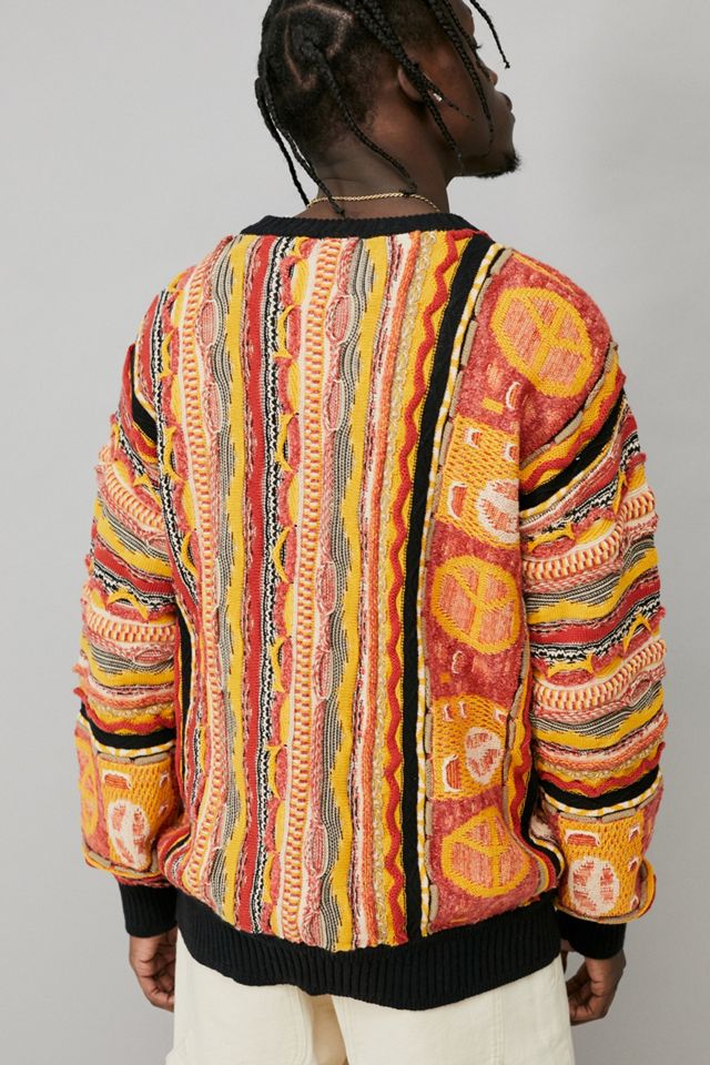 UO – Strukturierter Strickpullover „Peace“ in Rostrot #3