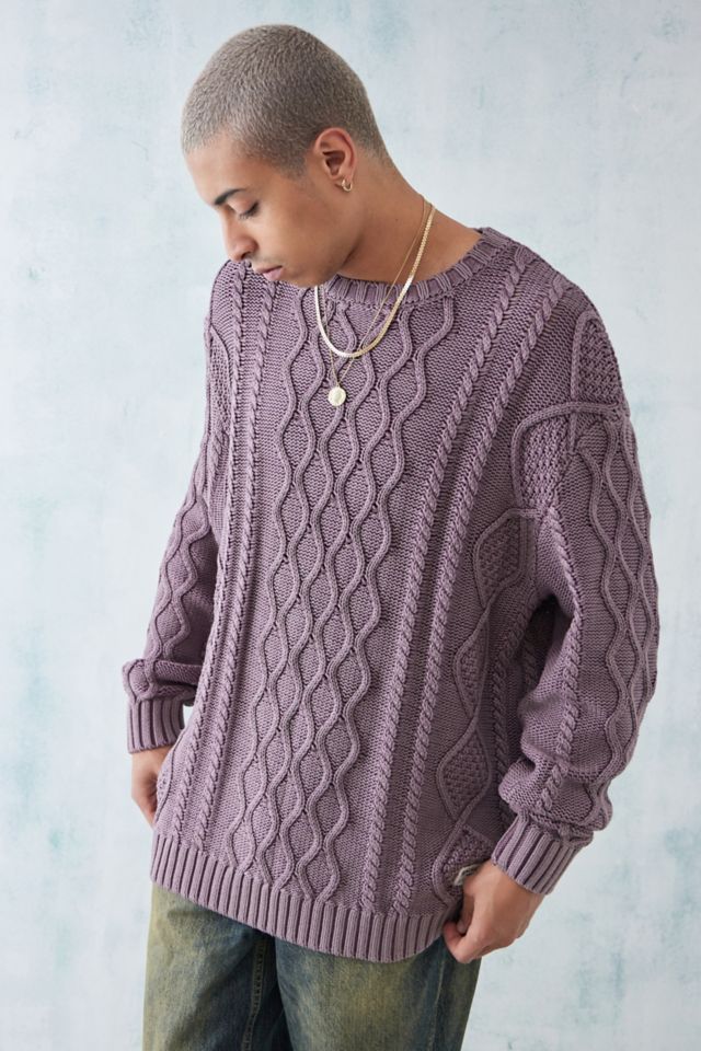 Lilac knit jumper best sale