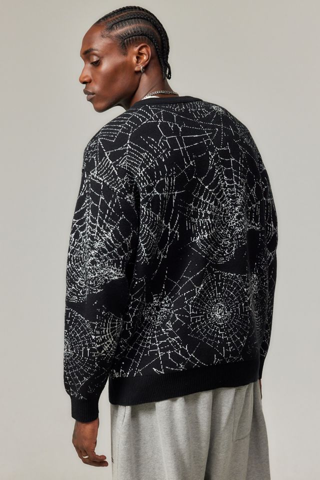 UO Spider Wed Black Knit Jumper #3