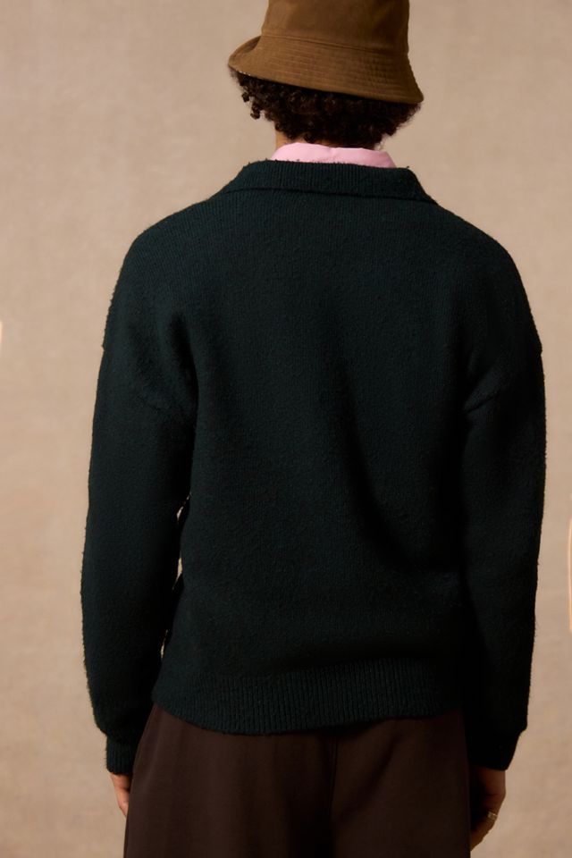 Loom Grünes Polo-Shirt zum Knöpfen #2
