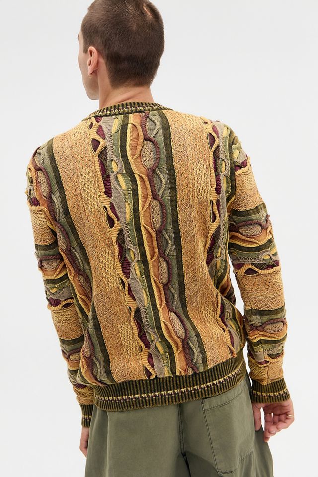 Maglione lavorato a maglia testurizzata Ayker arancione #3