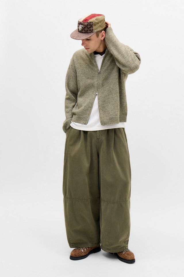 Loom Top da Allenamento in Maglia Kaki #2