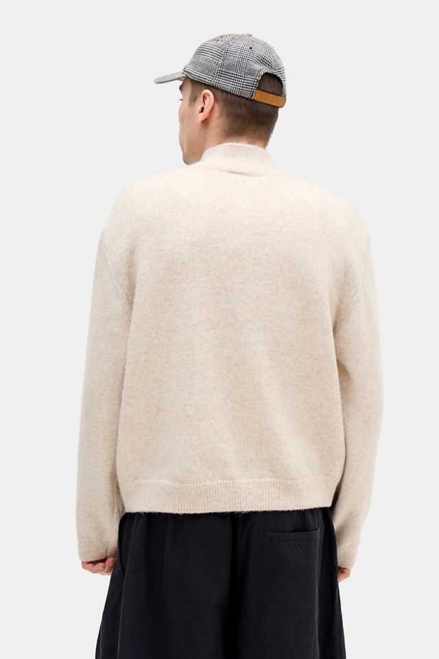 Haut de survêtement en tricot Loom Marl Ecru #4