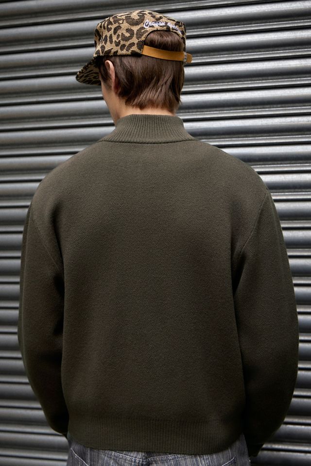 Archivis Dragon Zip-Through Knit Hoodie #2