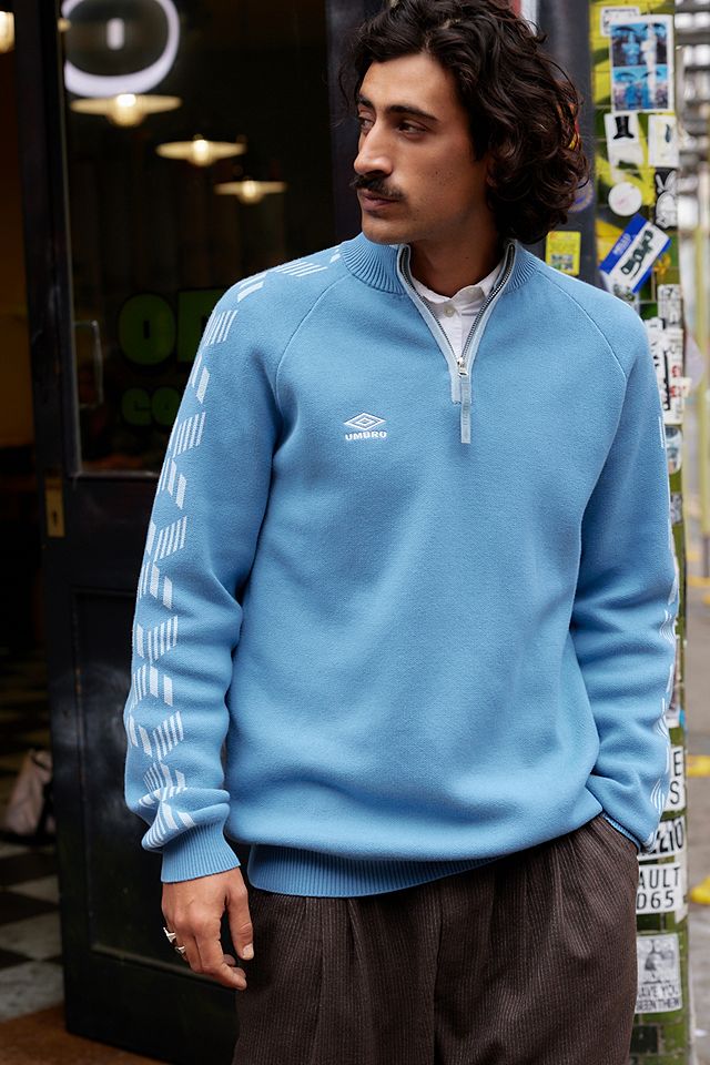 Umbro UO Exclusive Jacquard Knit Quarter-Zip | Urban Umbro UO Exclusive Jacquard Knit Quarter-Zip | Urban