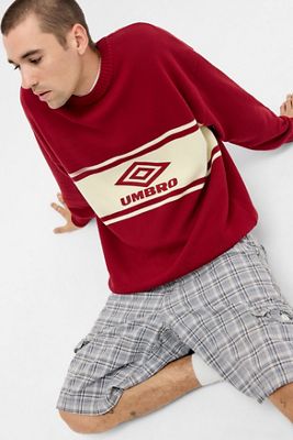 Umbro UO Exclusive Red Logo Knit Jumper