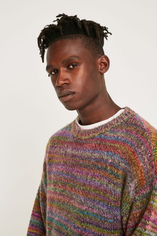 Rainbow sweater urban outfitters hotsell