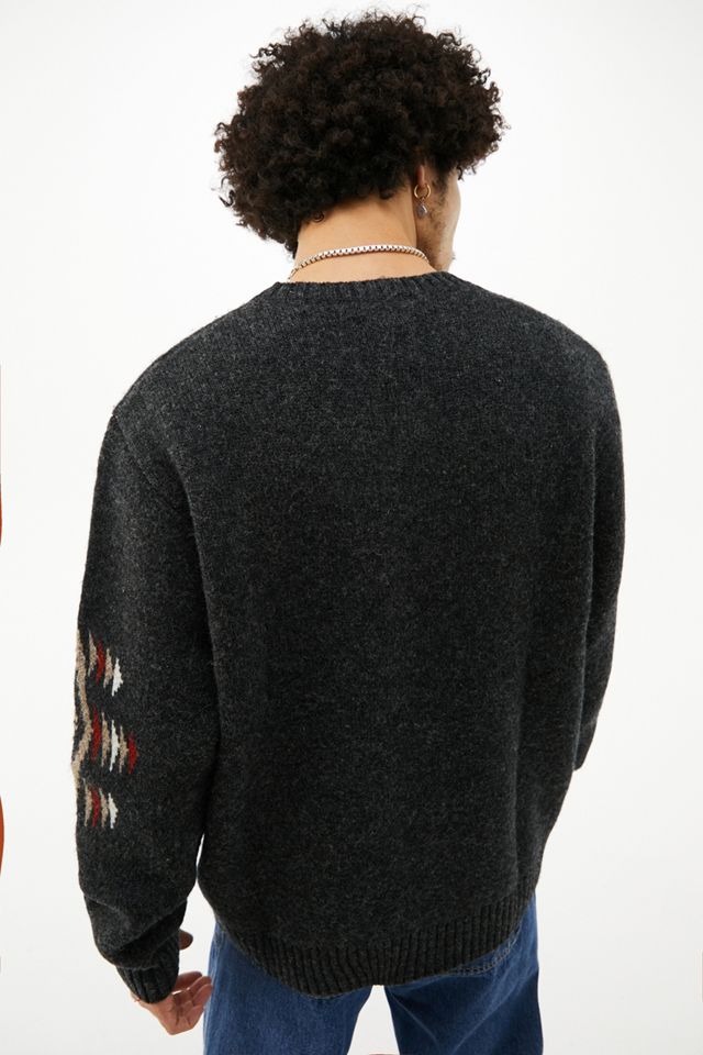 Pendleton Maglione Girocollo Shetland Grigio Scuro #2