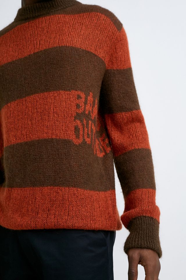 Band Of Outsiders - Pull Spicy à rayures orange #1