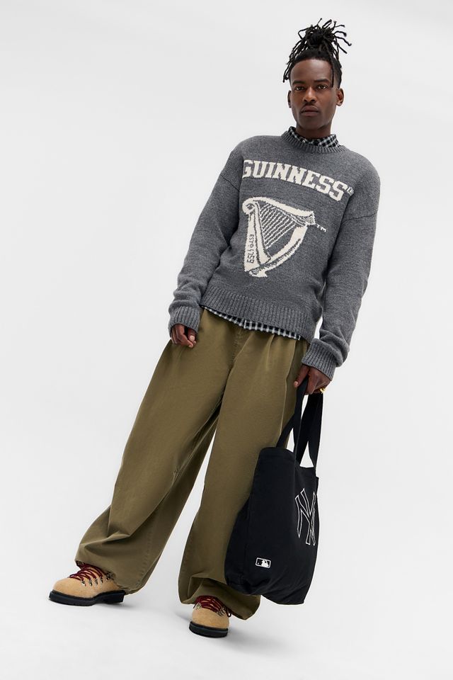 Basic Pleasure Mode UO Exclusive Grey Guinness Knit Jumper #2