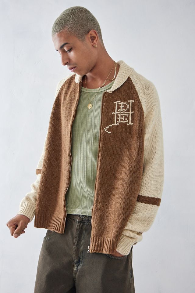 Ed Hardy Cardigan UO Exclusive Pixel Dragon Zip-Through #1