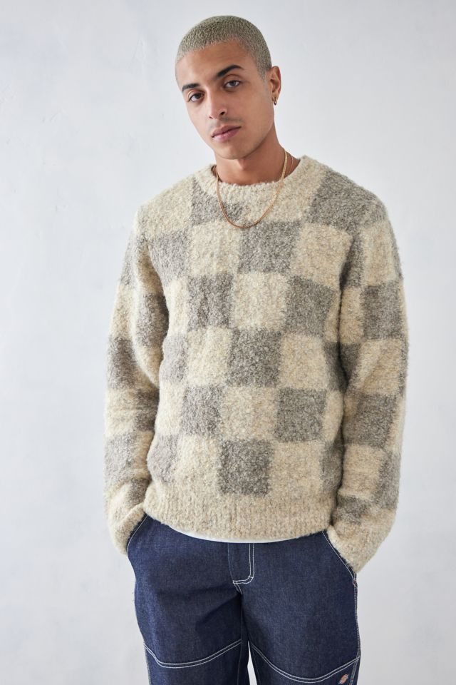 Chequered jumper hotsell