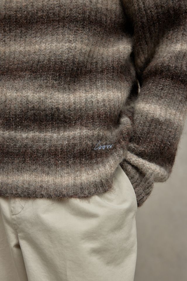 Loom Ombre Stripe Knit Jumper #2