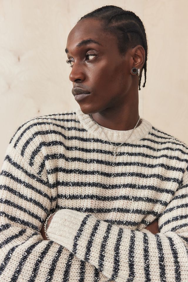 BDG Ecru Stripe Jumper #3
