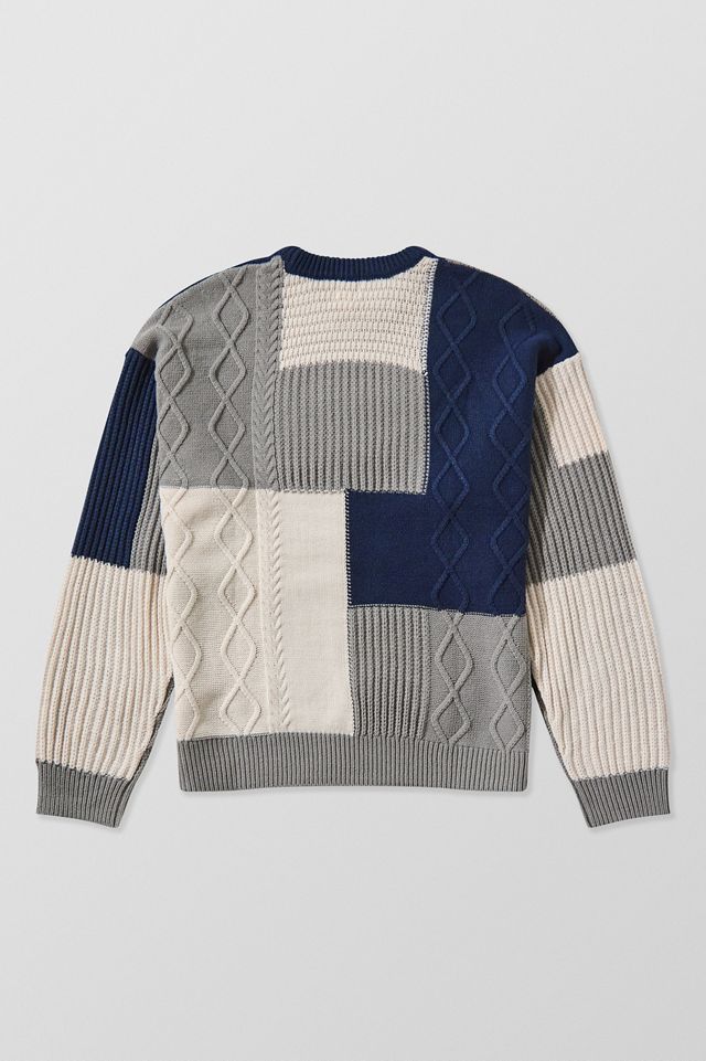 BDG Mixed Cable knit Jumper #6