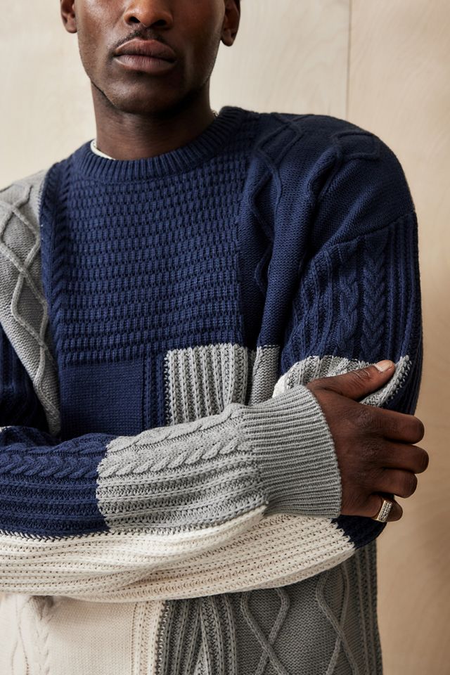 BDG Mixed Cable knit Jumper #1