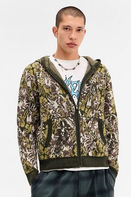 UO Hibiskus Chenille Kapuzenpullover