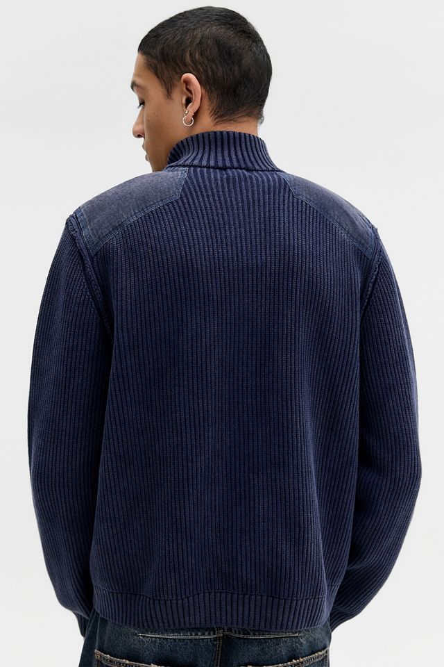 BDG Rippstrick-Cardigan mit Einsätzen #3